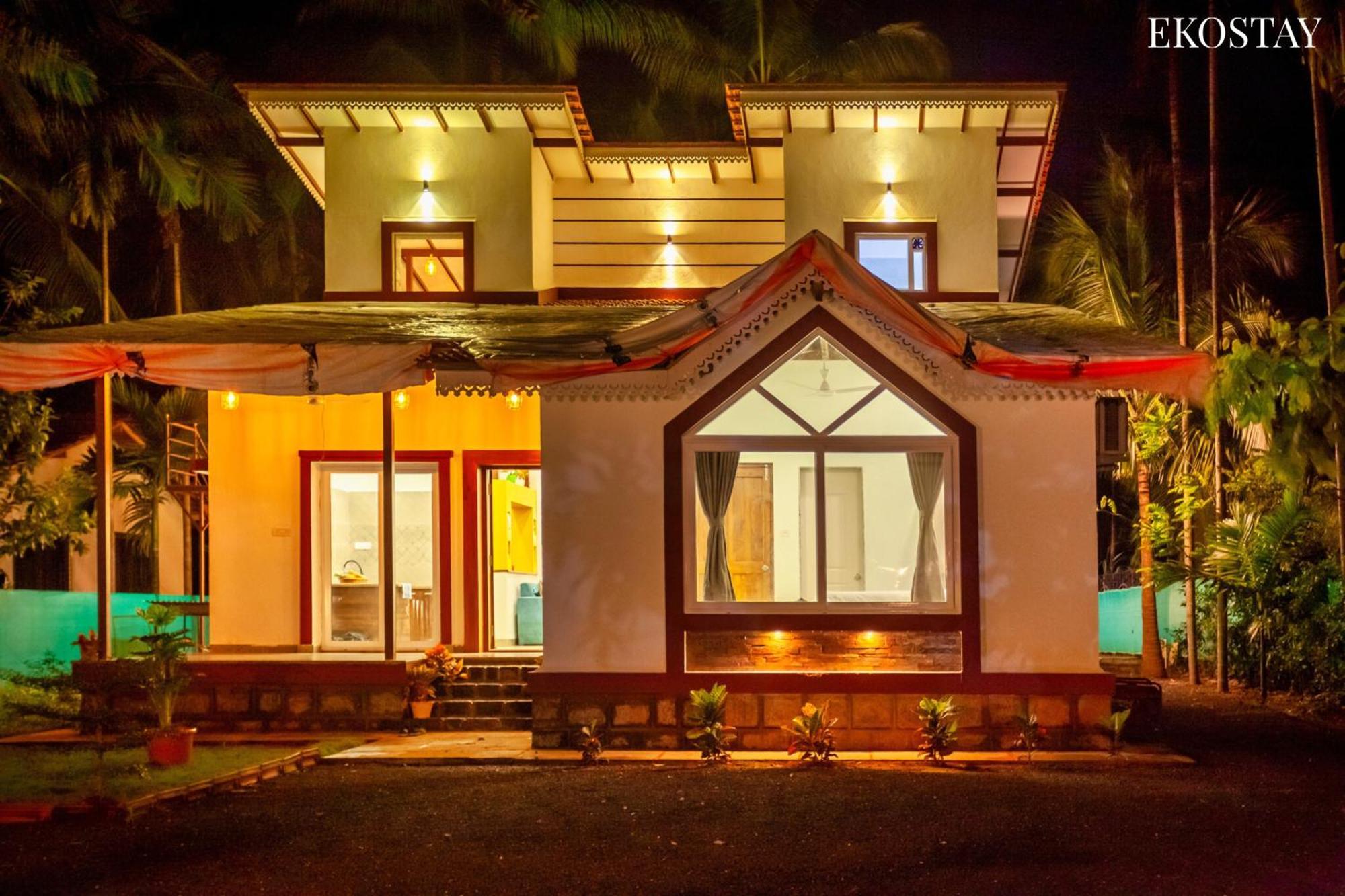 EKOSTAY - Sierra Villa Alībāg Exterior foto